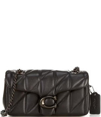 Coach Tabby Quilted Black Shoulder Bag With Box And Dust Bag CP150