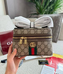 Gucci Ophidia Vanity Bag With Original Box Dust Cover