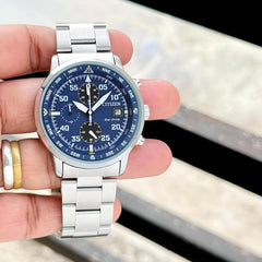 Citizen Mens Eco-Drive Aviator Chronograph