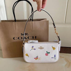 Coach Nolita 19 Fruit Sling Bag With Box Dust Bag Sling Chain