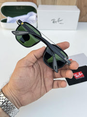 Rayban 30165 silver green
