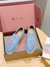 Loro Piano Summer Walk Loafer Pearl Grey
