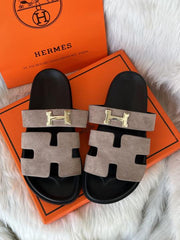 Hermes Chypre Sandal For Womens With Original Box Carry Bag