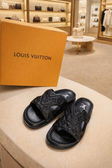 Louis Vuitton Mules in black