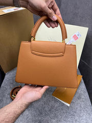 Louis Vuitton Capucines Medium Brown OG Double Box With Dust Bag 98179 9 Brown