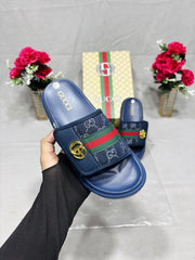 GUCCI PREMIUM BLUE WITH BOX & BUTTER PAPER