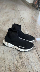 balenciaga speed trainer BLACK WHITE