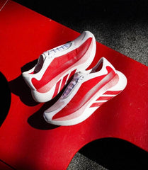 Adidas Hyper boost Edge White Solar Red