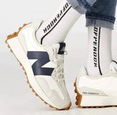 New balance 327 moonbeam outer space white navy (401)