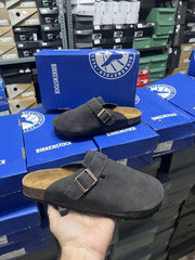 Birkenstock Boston GREY SUEDE 1909
