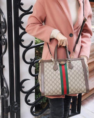 Gucci Ophidia GG Medium Tote Bag With Dust Cover & Carry Bag 524537