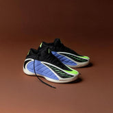 Adidas Anthony Edwards 2 basketball Blue Fusion and Lime Burst