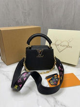 Louis Vuitton Capucines Mini Black OG Double Box With Dust Bag 98179-1 Little Black