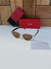 Prada 58029 gold brown