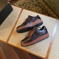 Airforce 1 Low fauna Brown Crocodile