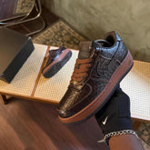 Airforce 1 Low fauna Brown Crocodile