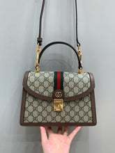 Gucci Ophidia GG Supreme Apricot Khakhi Bag With OG Box Dust Cover & Carry Bag 45688 Apricot Khaki
