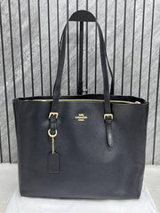 Coach Mollie Tote Signature Bag Premium Quality With Dust bag Black 5500