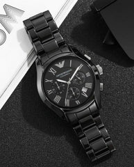 Emporio Armani Ceramic Black-Silver