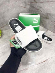 Puma Leadcat Palermo Foil White white Slides