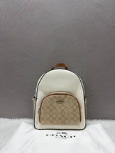 Coach Court Back pack Coffee Black With Original Dust cover Packaging