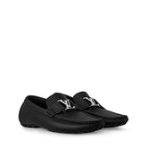 Louis Vuitton LV Monte Carlo Moccasin Loafer Black Silver