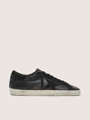 Golden Goose Superstar Black Leather Sneaker