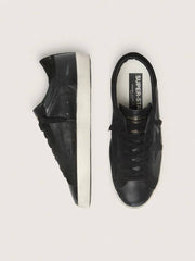 Golden Goose Superstar Black Leather Sneaker