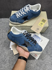 Golden Goose True-Star Sneaker Blue Suede
