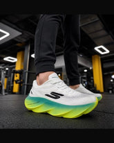 SKECHERS Aero burst white green