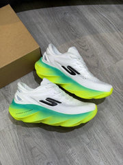 SKECHERS Aero burst white green