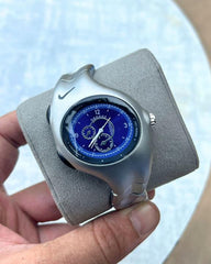 Nike Triax Armored Chronograph Silver-Blue