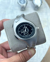 Nike Triax Armored Chronograph Silver-Full Black