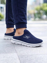 Skechers Go-Walk Slip-on Navy White 535