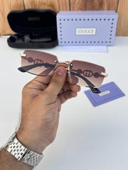 Gucci 18327 gold brown