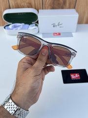 Rayban 0502 grey orange brown