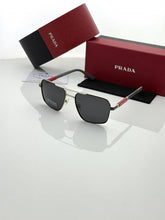 Prada 58543 silver black