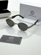Versace 58560 silver black