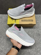 WMN Skechers Slip-ins Arch fit Max Cushion Grey Pink Colorway 2878