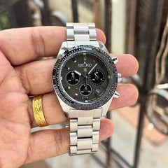Seiko Prospex Speedtimer Chronograph silver gray