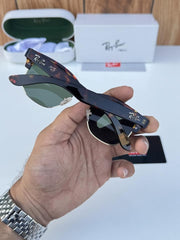 Rayban 0504 tiger green gold