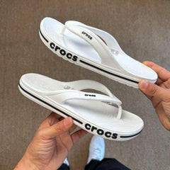 Crocs Bayaband Slip White With Og Box And Carry Bag
