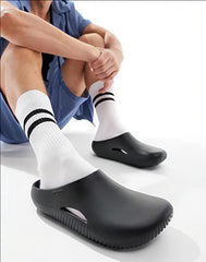 Crocs mellow recovery clog Black with og box carry bag