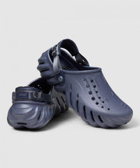Crocs Echo Clogs Navy Blue With Og Box And Carry Bag