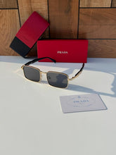 Prada 58040 gold Black