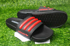 Adidas Adilette Black Red Slide