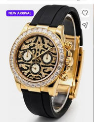 ROLEX TIGER EYES golden limited editions