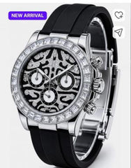 ROLEX TIGER EYES silver limited editions