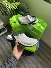 Crocs Literide 360 Light Grey Gum With Carry Bag