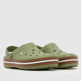 Crocs Crocband Gum Clog Khaki